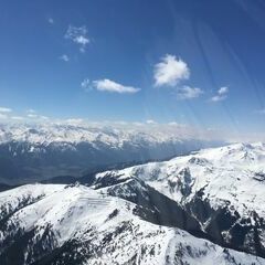 Verortung via Georeferenzierung der Kamera: Aufgenommen in der Nähe von Gemeinde Viehhofen, Österreich in 2500 Meter
